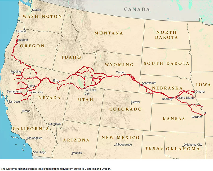 california national historic trail